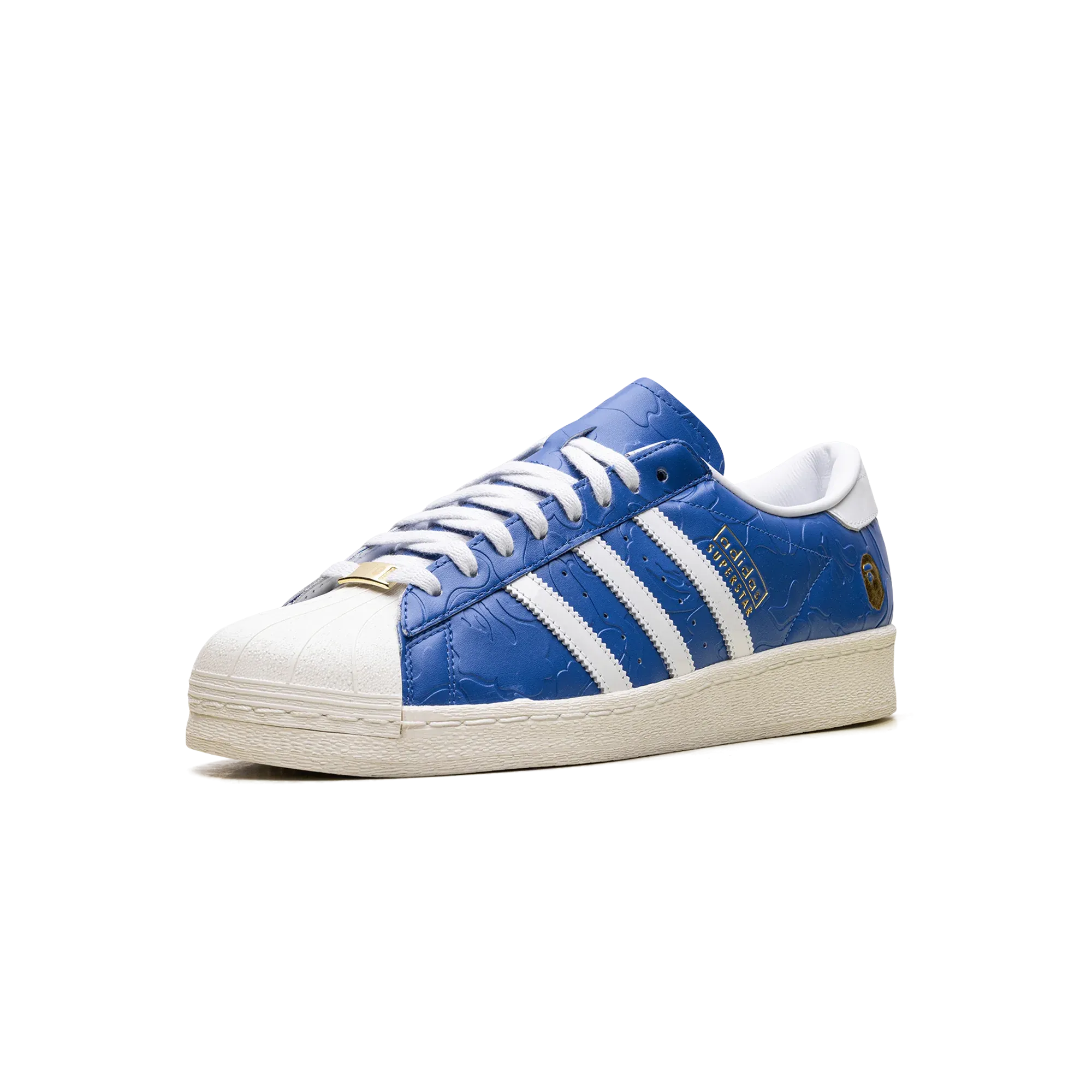 Adidas Superstar Vintage Bape Blue White