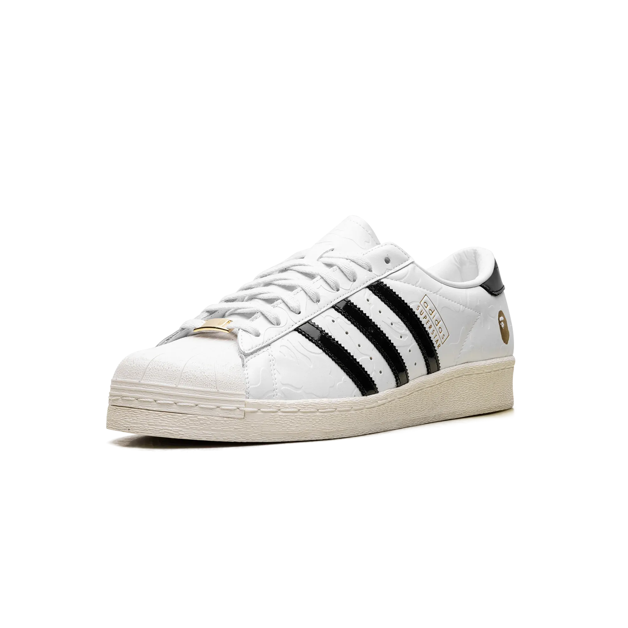 Adidas Superstar Vintage A Bathing Ape - White Black