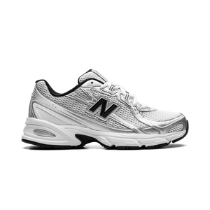 New Balance 740 White Silver Metallic Navy