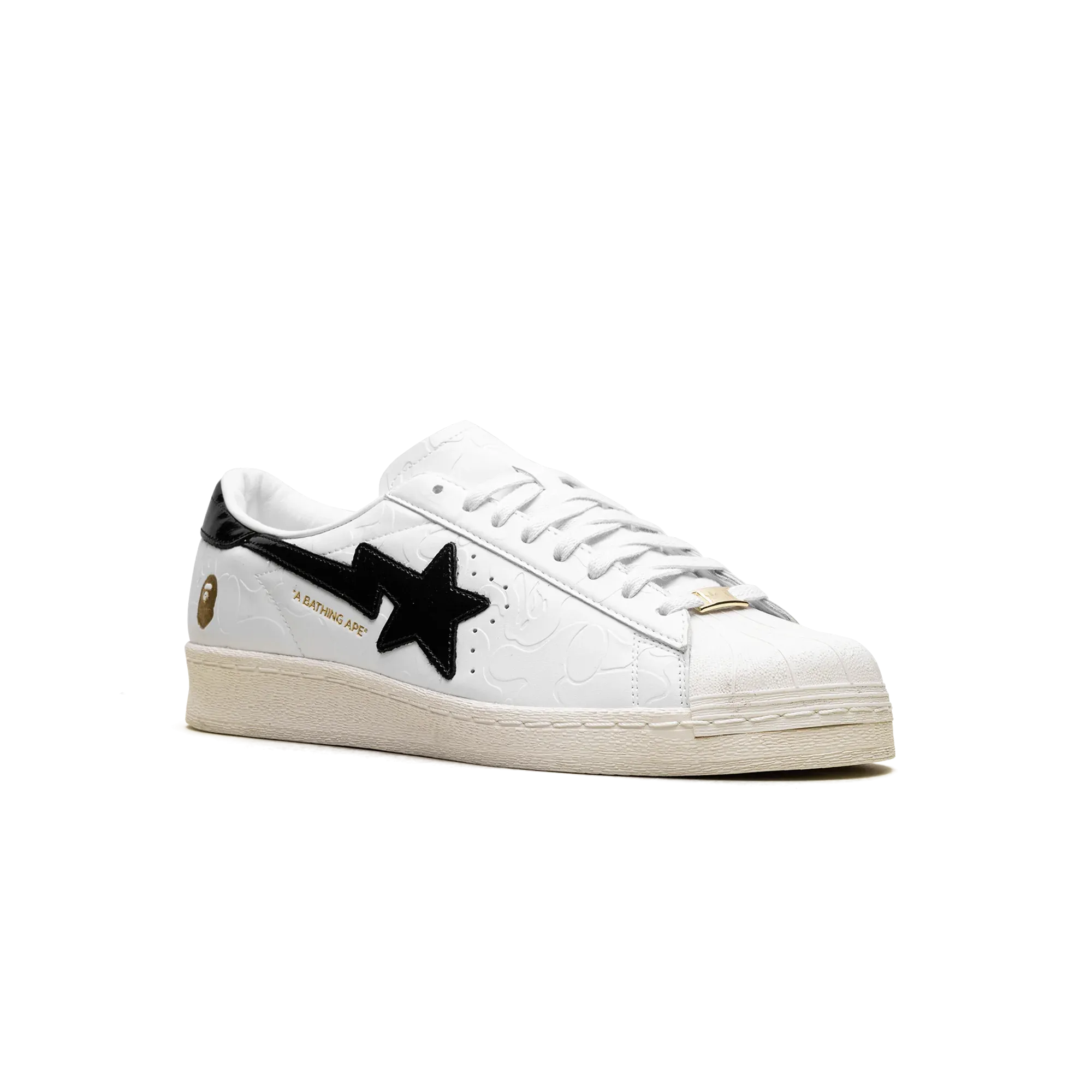 Adidas Superstar Vintage A Bathing Ape - White Black