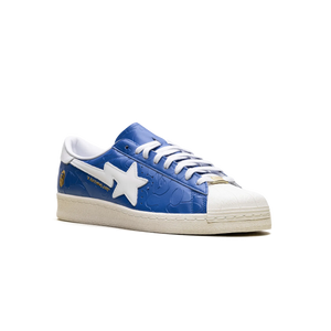 Adidas Superstar Vintage Bape Blue White