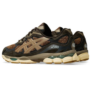 Asics GEL-NYC Brown Storm and Tan Presidio 1203A477-200
