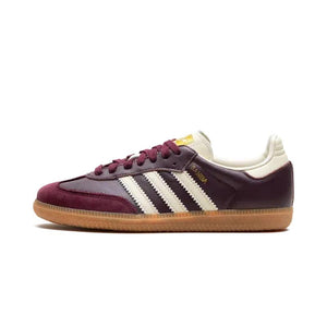 ADIDAS SAMBA OG WMNS Maroon Cream White-shoes-Adidas-36-LOTABY