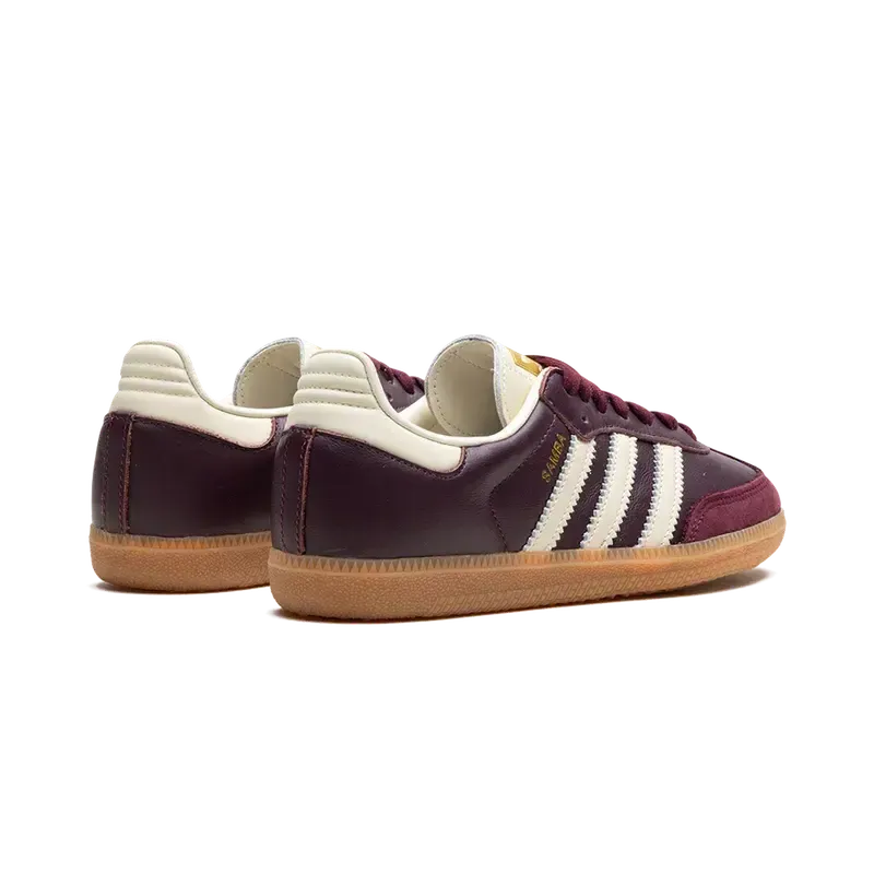 ADIDAS SAMBA OG WMNS Maroon Cream White-shoes-Adidas-36-LOTABY