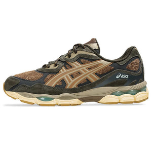 Asics GEL-NYC Brown Storm and Tan Presidio 1203A477-200