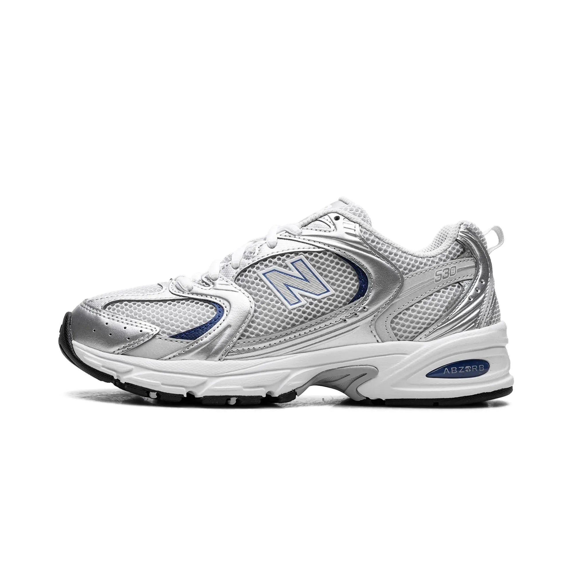 New Balance 530 Light Grey Silver Blue