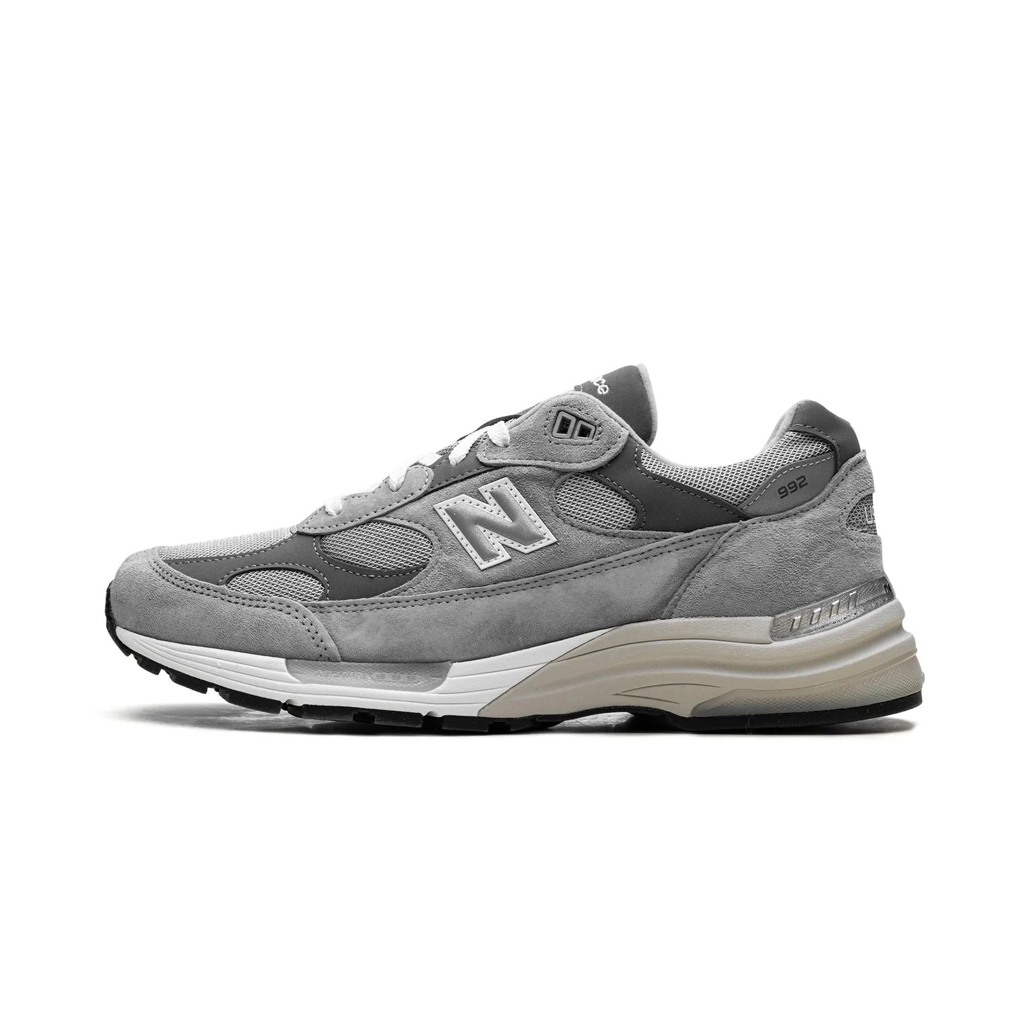 New Balance 992 Made In USA - Grey Silver Metallic