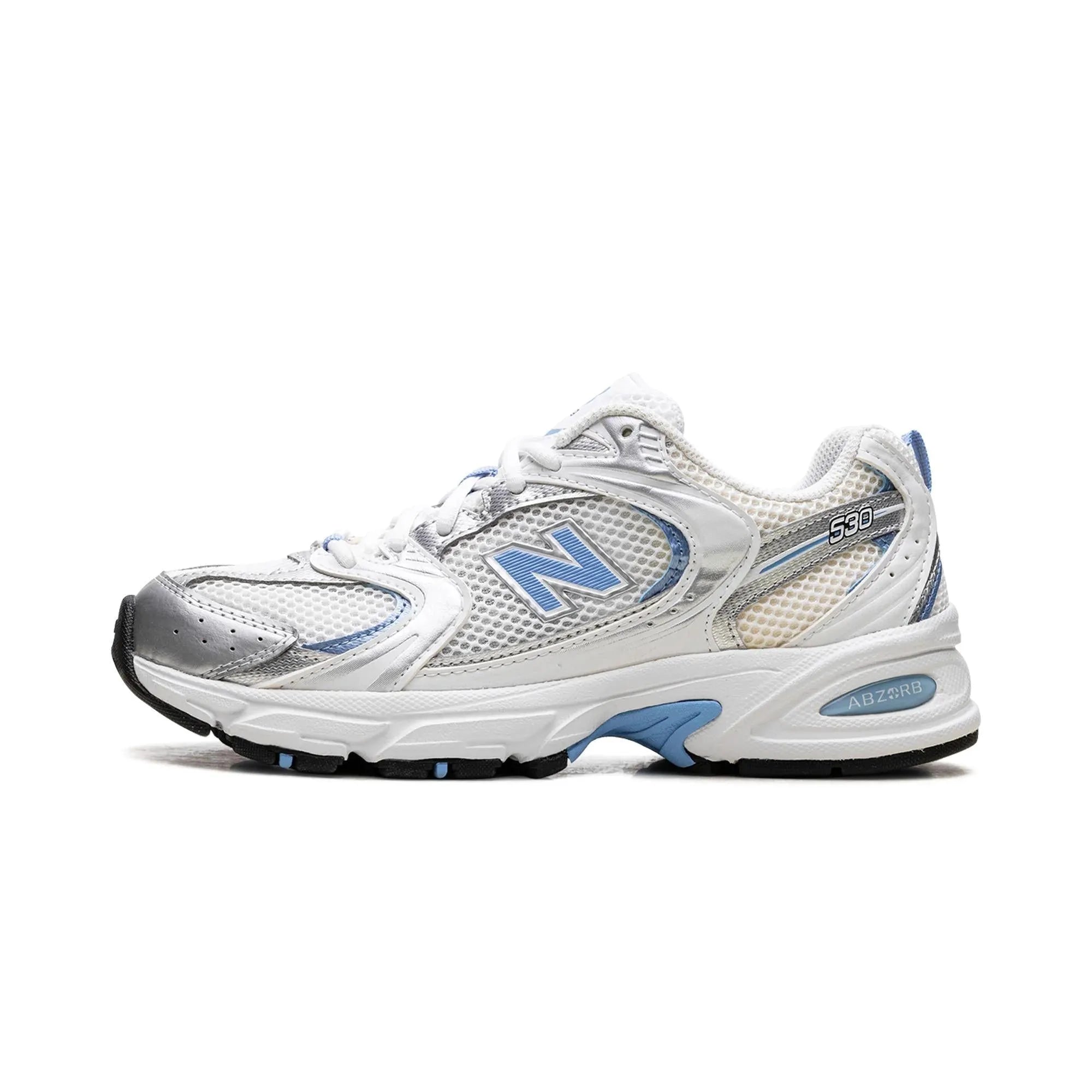 New Balance 530 White Carolina Blue