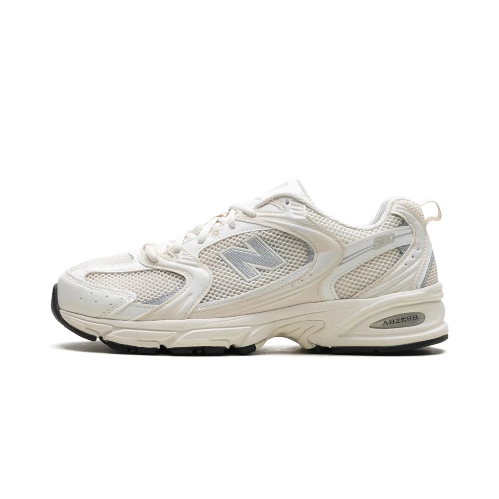New Balance 530 Cream White Silver