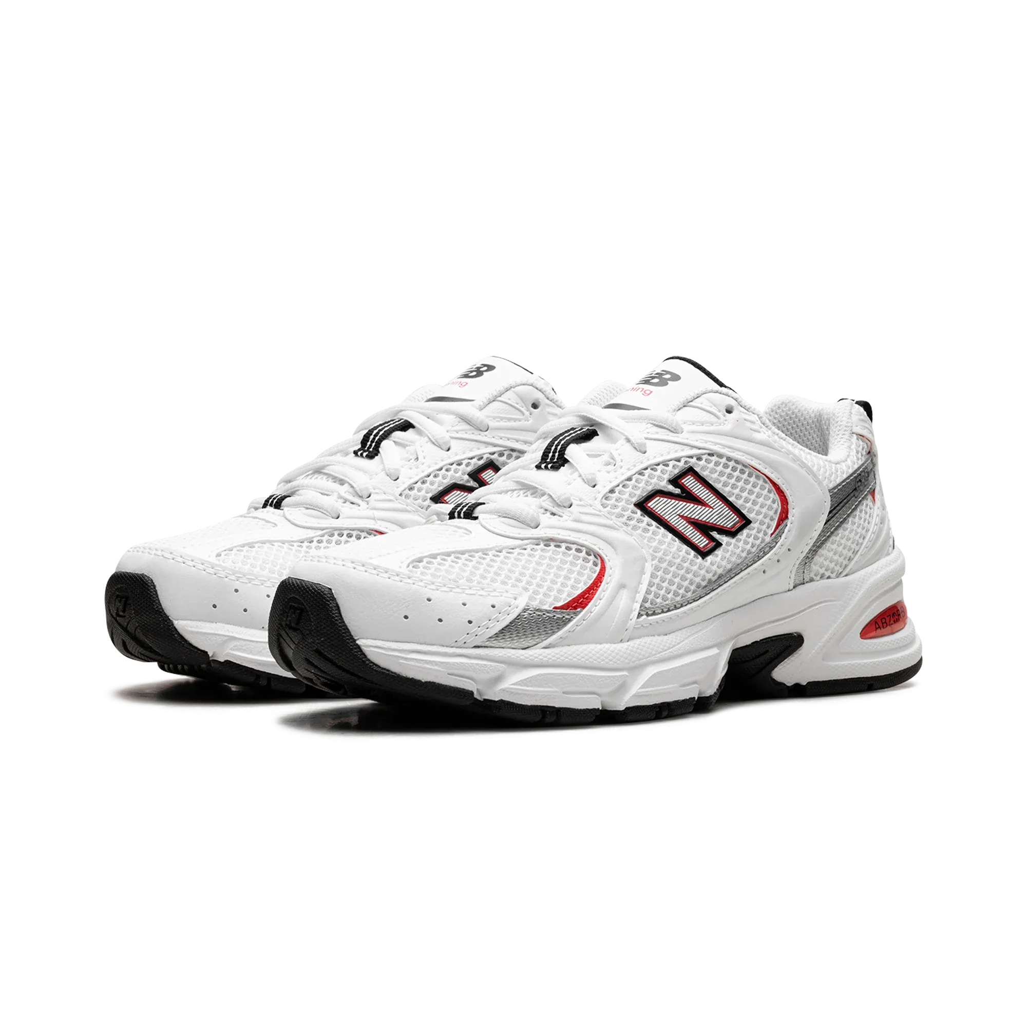 New Balance 530 White Blast Red