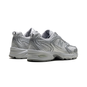New Balance 530 Silver Metallic Raincloud Polka Dots