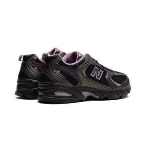 New Balance 530 Black Metallic Plum Brown