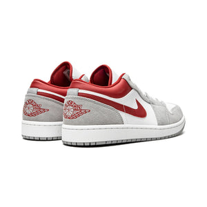 AIR JORDAN 1 LOW SE - White Grey Red