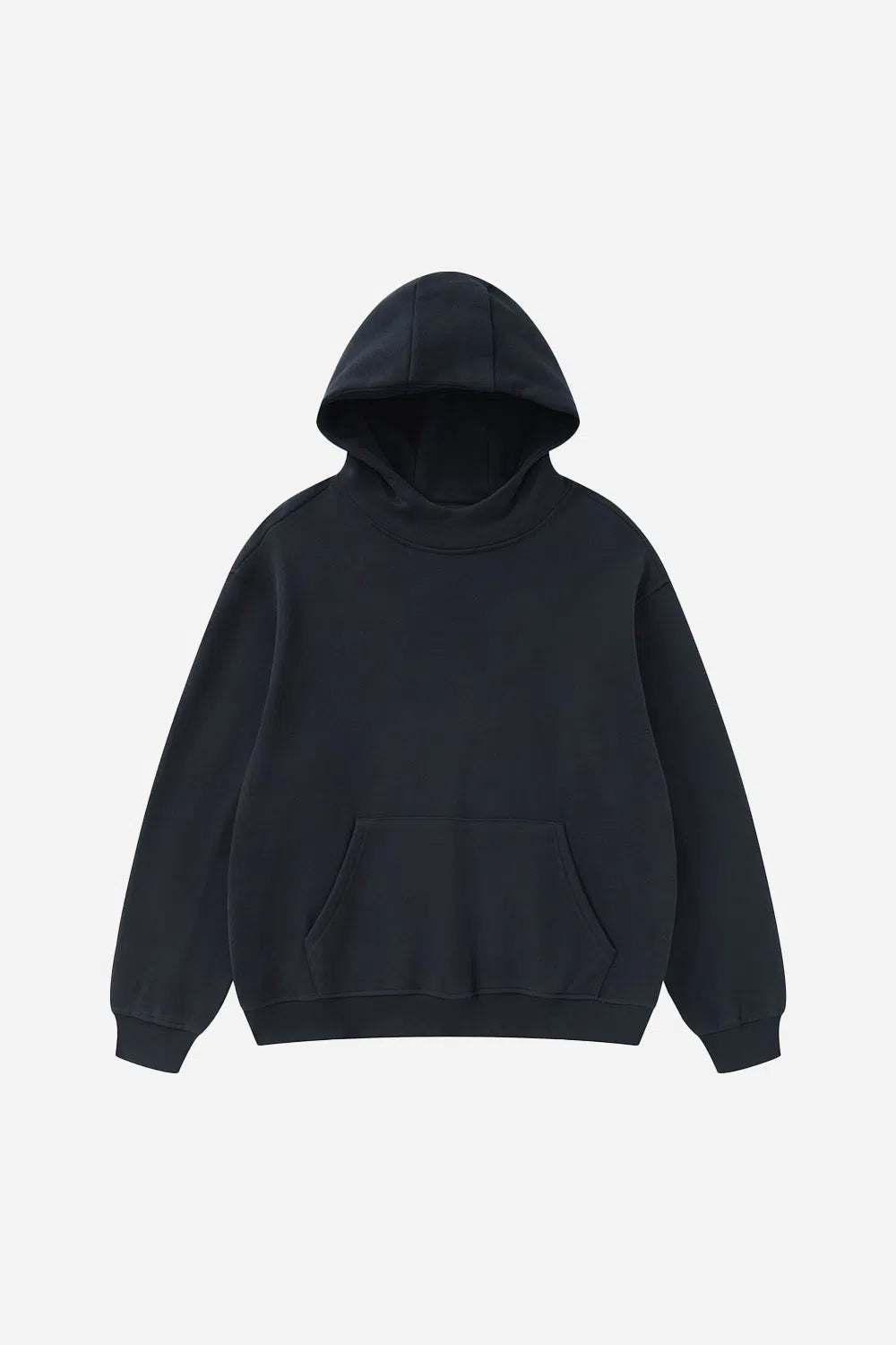 Ghost Hoodie Blank FW 24 Heavy Drop Shoulder BLACK LOTABY