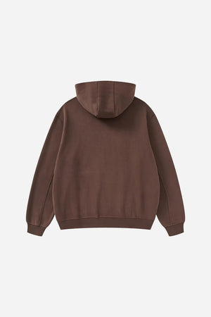 Ghost Hoodie Blank FW-24 Heavy Drop Shoulder - BROWN