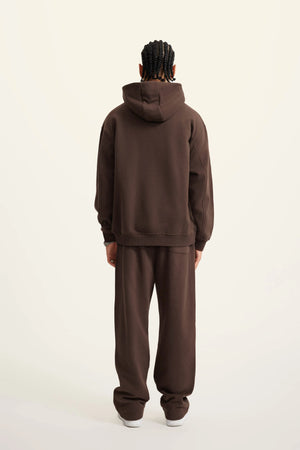 Ghost Hoodie Blank FW-24 Heavy Drop Shoulder - BROWN