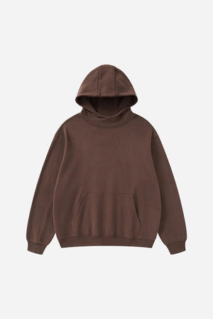 Ghost Hoodie Blank FW-24 Heavy Drop Shoulder - BROWN