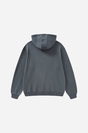 Ghost Hoodie Blank FW-24 Heavy Drop Shoulder - CHARCOAL