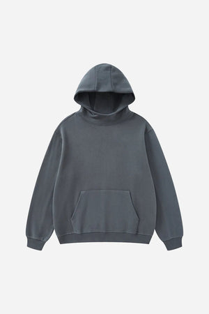 Ghost Hoodie Blank FW-24 Heavy Drop Shoulder - CHARCOAL