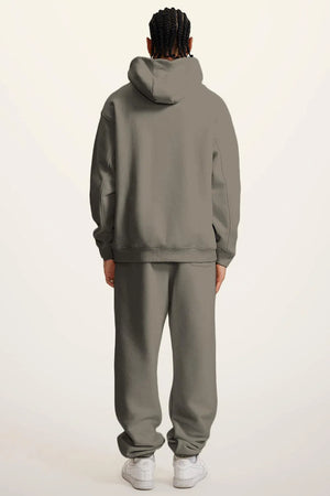 Ghost Hoodie Blank FW-24 Heavy Drop Shoulder - GRAYISH GREEN