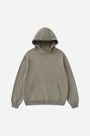 Ghost Hoodie Blank FW-24 Heavy Drop Shoulder - GRAYISH GREEN