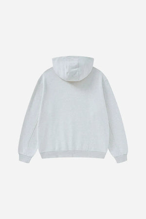 Ghost Hoodie Blank FW-24 Heavy Drop Shoulder - OAT GREY