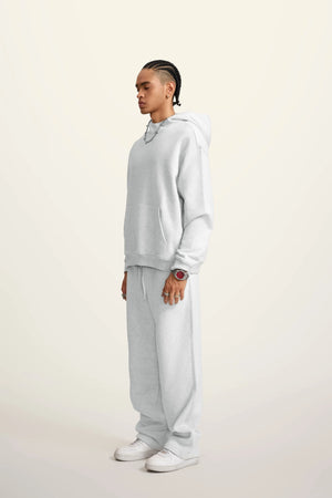 Ghost Hoodie Blank FW-24 Heavy Drop Shoulder - OAT GREY