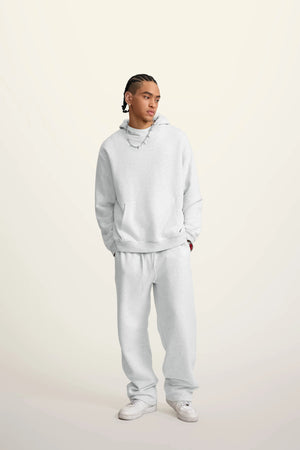 Ghost Hoodie Blank FW-24 Heavy Drop Shoulder - OAT GREY