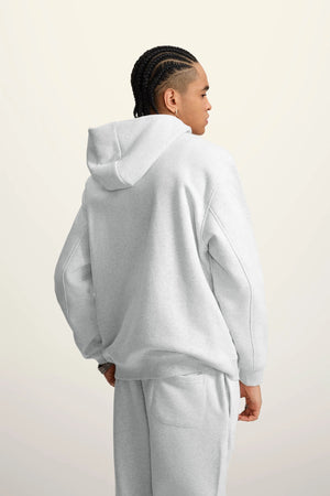 Ghost Hoodie Blank FW-24 Heavy Drop Shoulder - OAT GREY
