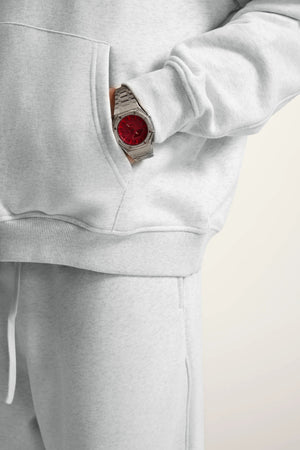 Ghost Hoodie Blank FW-24 Heavy Drop Shoulder - OAT GREY