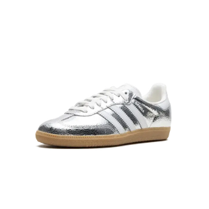 ADIDAS Samba OG WMNS Silver Metallic Cracked Leath-shoes-Adidas-36-LOTABY