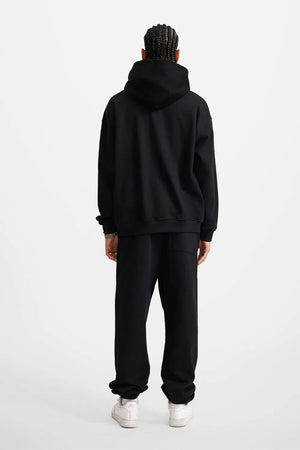 Hoodie FW/24 Drop Shoulder Blank - BLACK