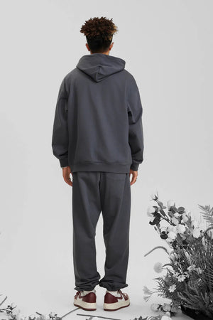 Hoodie FW/24 Drop Shoulder Blank - CHARCOAL