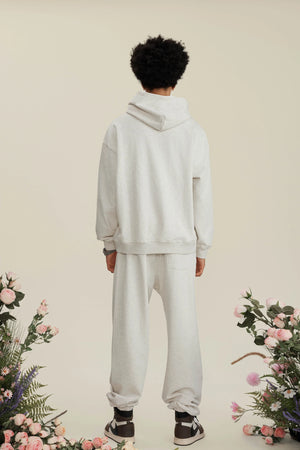 Hoodie FW/24 Drop Shoulder Blank - OAT GRAY