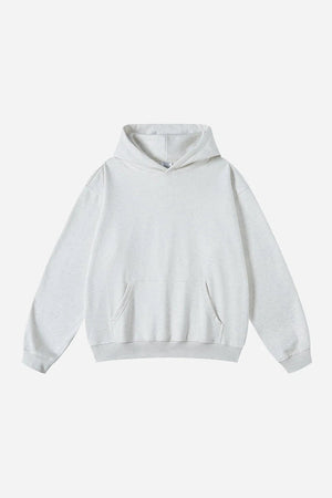 Hoodie FW/24 Drop Shoulder Blank - OAT GRAY