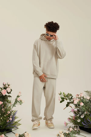 Hoodie FW/24 Drop Shoulder Blank - SAND