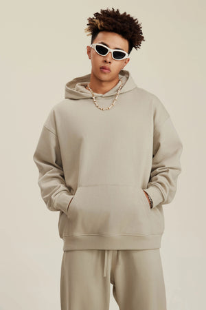 Hoodie FW/24 Drop Shoulder Blank - SAND