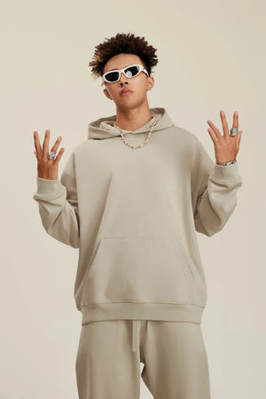 Hoodie FW/24 Drop Shoulder Blank - SAND