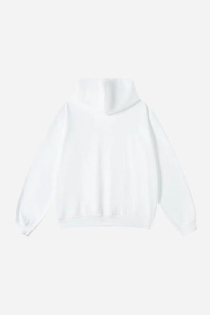 Hoodie FW/24 Drop Shoulder Blank - WHITE
