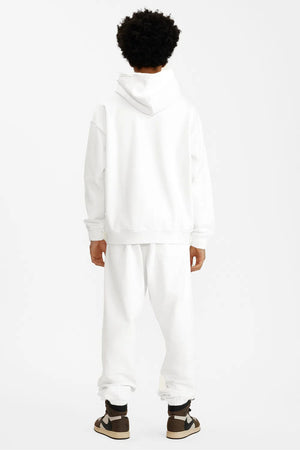 Hoodie FW/24 Drop Shoulder Blank - WHITE