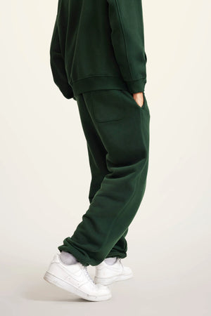 Jogger Pants - BLACKISH GREEN