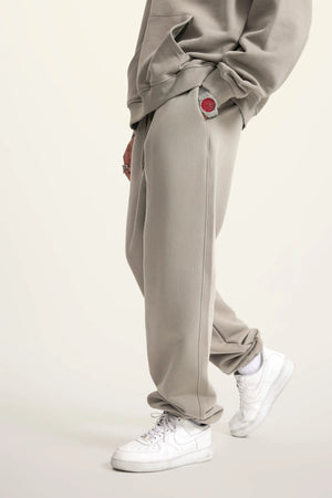 Jogger Pants - GRAY CAMEL