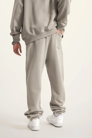 Jogger Pants - GRAY CAMEL