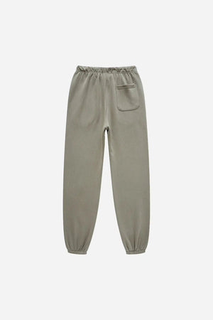 Jogger Pants - GRAYISH GREEN