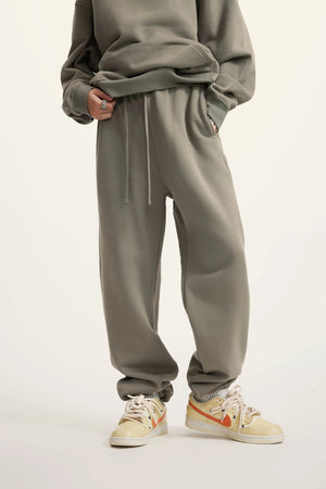 Jogger Pants - GRAYISH GREEN