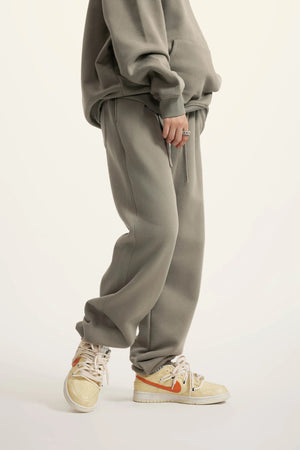 Jogger Pants - GRAYISH GREEN