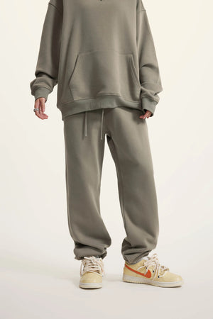 Jogger Pants - GRAYISH GREEN