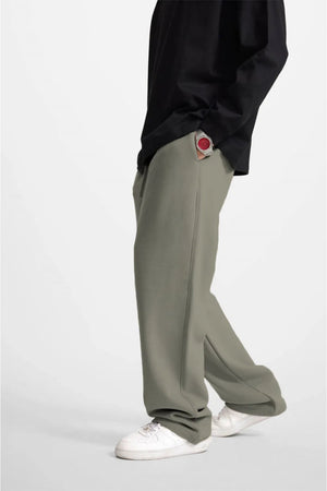 Lose Pants - GREYISH GREEN