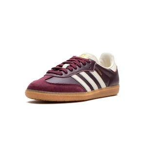 ADIDAS SAMBA OG WMNS Maroon Cream White-shoes-Adidas-36-LOTABY