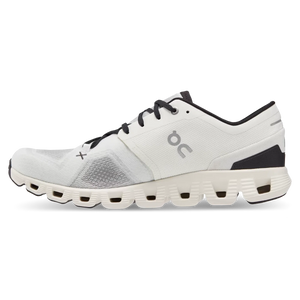 On Running - Cloud X 3 Ivory White and Black